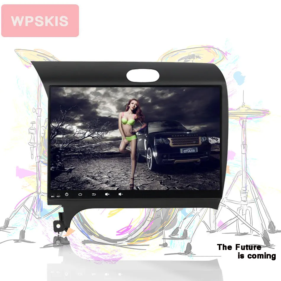 Автомобильный DVD плеер 2DIN 9 дюймов Android 10 0 для Kia/K3/Cerato/Forte 2012 16 с 6 ГБ ОЗУ GPS