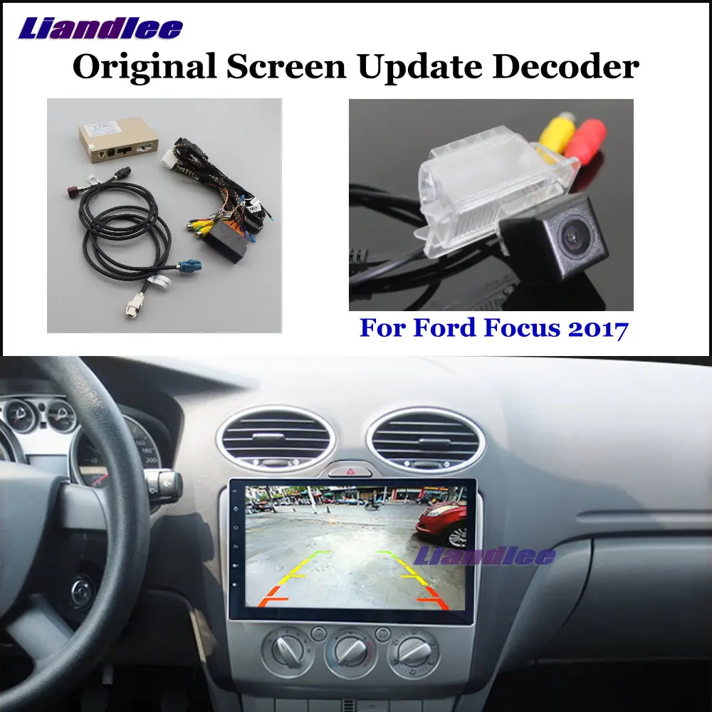 

Liandlee For Ford Focus 2017 Original Screen Update System Car Rear Reverse Parking Camera Digital Decoder Reversing system