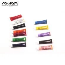 Angnya Allexpress beauty Nail 12 акриловая краска лак для ногтей трехмерное окрашивание декор дизайн Советы трубка лак для ногтей