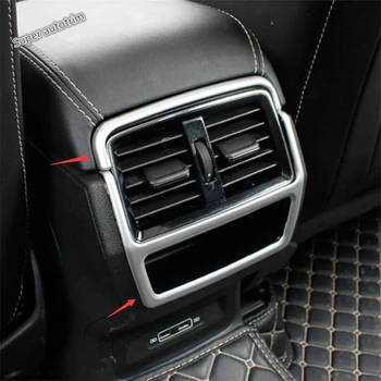 

Lapetus Rear Armrest Box Air AC Vent Outlet Cover Trim Accessories Fit For Skoda Kodiaq 2017 - 2020 Matte / Carbon Fiber ABS