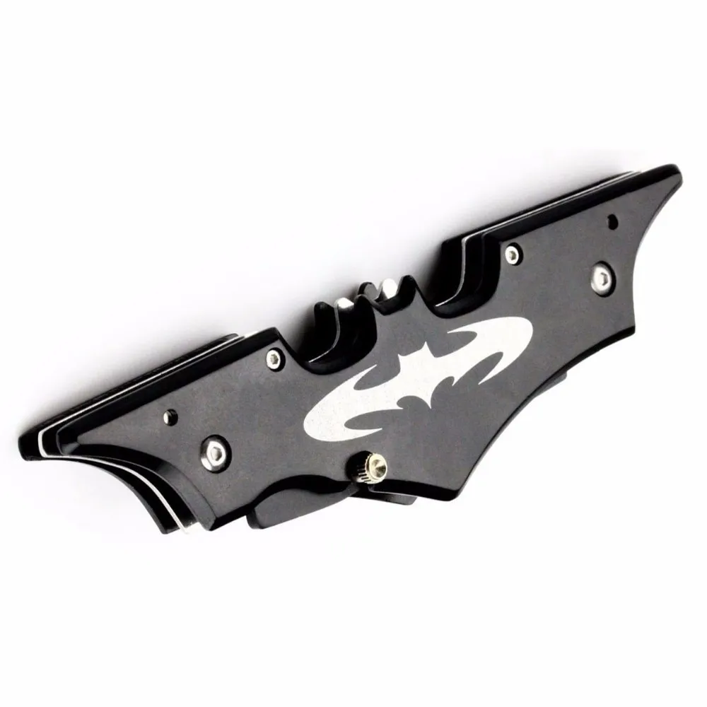New Batman 11 5 Black Dual Blade Knife Toy Folding Cool Pocket Knife Dark Knight Black Batman Double Blade Bladed Knife Toy Kit Knife Target Knife Typesknife Wholesale Aliexpress