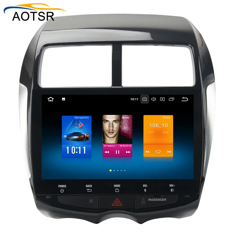 Android 8,0 автомобильный cd dvd радио плеер для MITSUBISHI ASX RVR Outlander Sport 2010+ gps навигация автомобильный мультимедийный стерео головное устройство