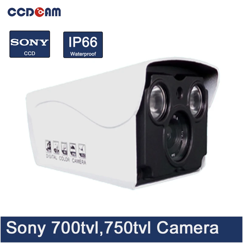 

CCDCAM cheap fine cctv camera sony ccd 700/ 750 tvl waterproof analog ir bullet camera china
