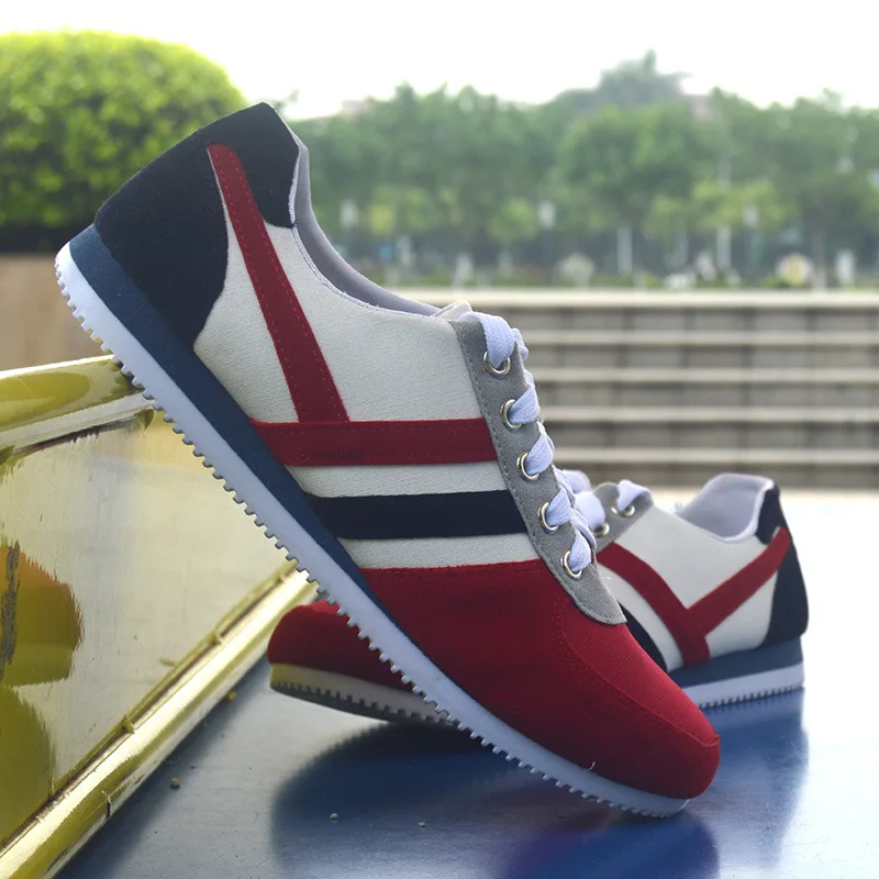

Men's Canvas 2019 Spring New Men's casual shoes cross-border explosion net Red same section men fashion shoes