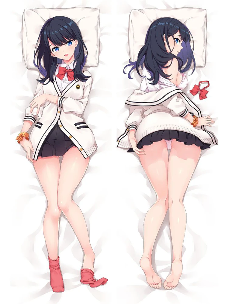 

[SSSS.GRIDMAN] Takarada Rikka anime body pillow 3d reversible bedding body hug pillowcase gitfs