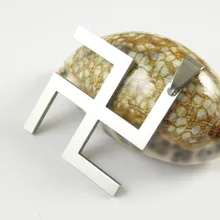 Мода 316L нержавеющая сталь подвеска буддиста титановая сталь проволока резка двухсторонняя полировка санскрит цепь