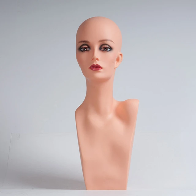 4style Female Wig Head Mannequin Body Hat Stand Hair Wig Woman Head for  Sale Display Tete E096