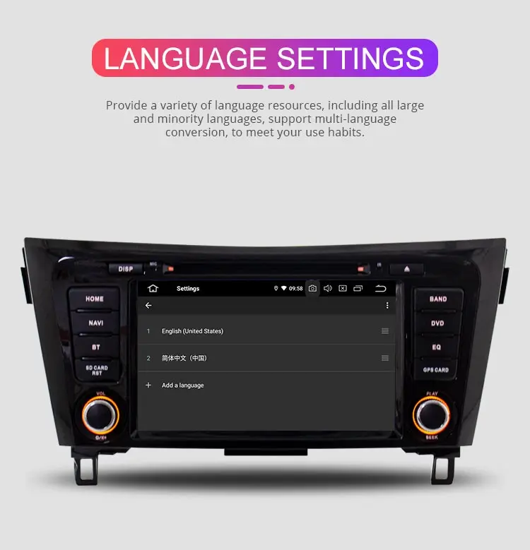 Cheap Besina Android 9.0 Car DVD Player For Nissan X-Trail XTrail T32 Qashqai J11 T31 Multimedia GPS Navigation Stereo 2 Din Car Radio 11