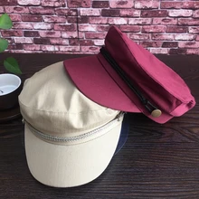 Новинка, весенне-летний хлопковый топ, темно-синяя кепка, Модный берет, остроконечная Кепка, Женская звезда, подходит ко всему