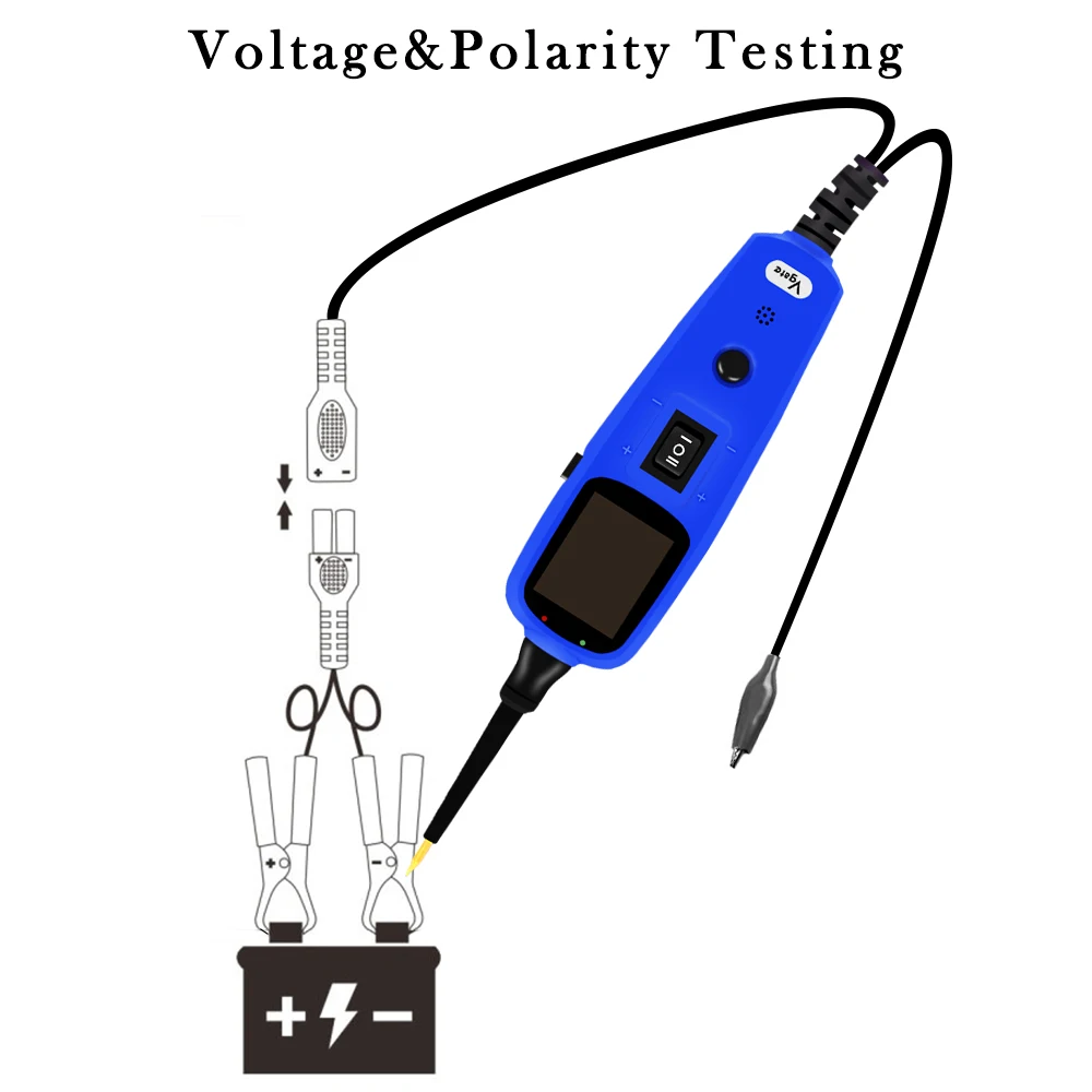 Vgate PT150 датчик мощности автомобильный тестер электрической цепи автомобильные инструменты 12 В тестер электрической системы сканирования мощности