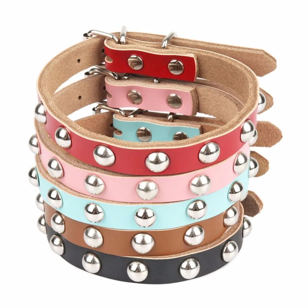 Small Cats Collars Dogs Spiked Rivet Breakaway For Pets Collar Necklace
