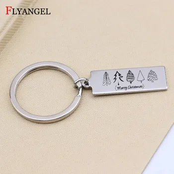 

Creative Christmas Key Chain Cartoon Christmas Tree Ornament Keychain Hanging Snowman Elk Pendants Decor Gift for Family Friend