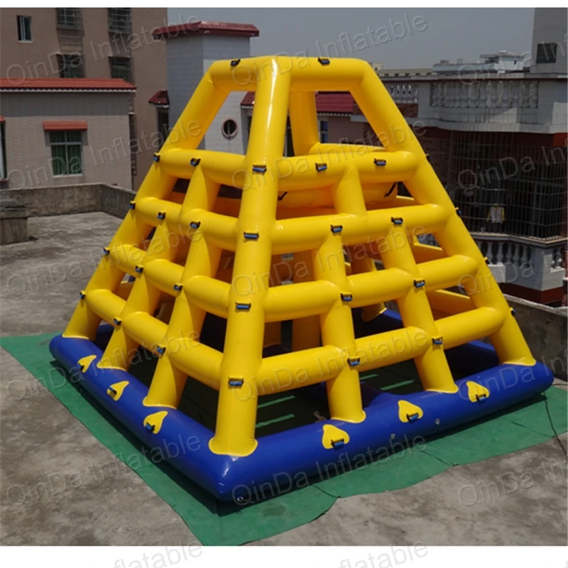 water parks inflatable floating water slide(15)