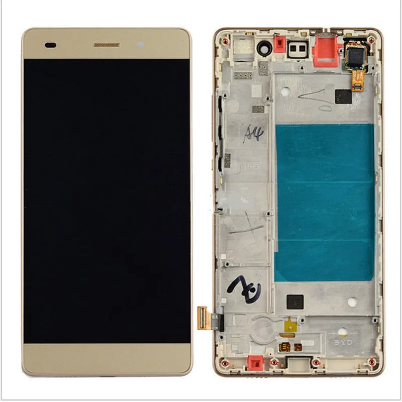 

4pcs LCD Display Panel + Touch Screen Digitizer Assembly with frame For Huawei P8 Lite ALE-L04 L21 TL00 L23 CL00 L02 UL00