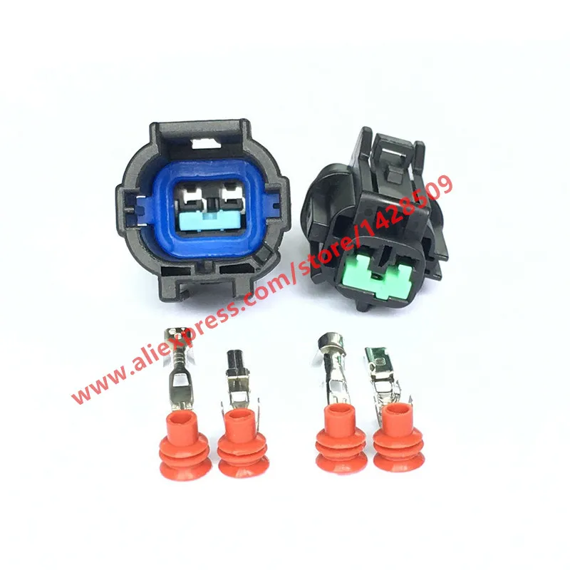 20 Sets 2 Pin Auto Fog Light Socket PB295 02020 Female Male Automotive