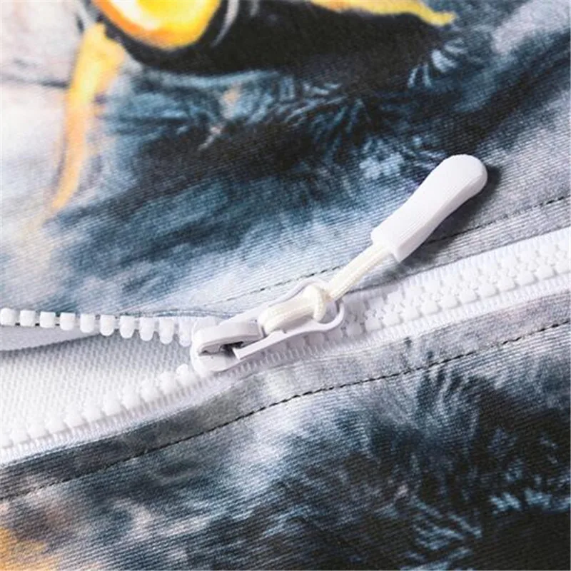 2018 spring and autumn new big code conjoined dress family costume creative lighting lion print Hoodie trousers suit 2018 spring and autumn new big code conjoined dress family costume creative lighting lion print Hoodie trousers suit