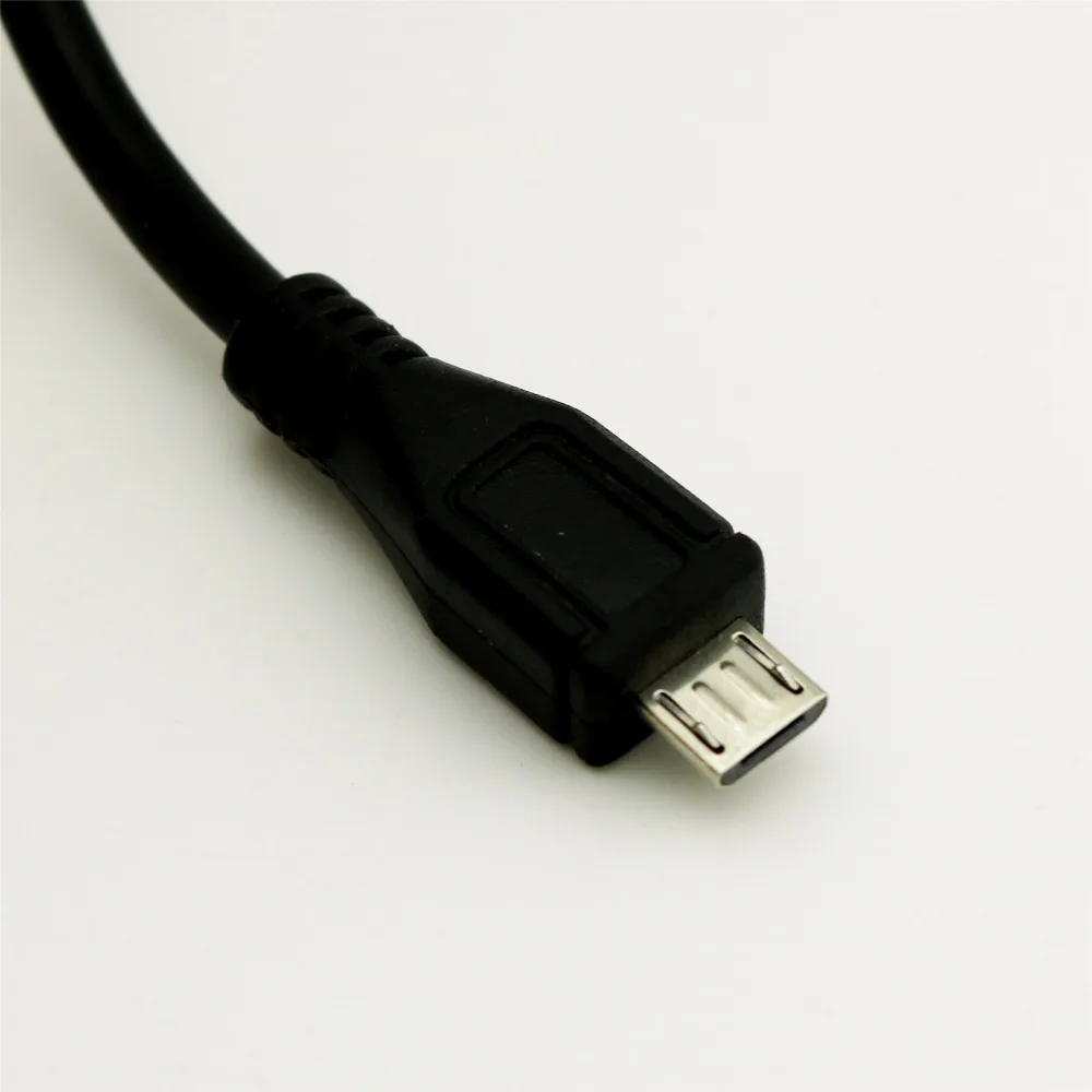 1 قطعة USB 2.0 البسيطة B 5 دبوس الإناث إلى المصغّر USB الذكور شاحن بيانات تحويل كابل محول 30 سنتيمتر