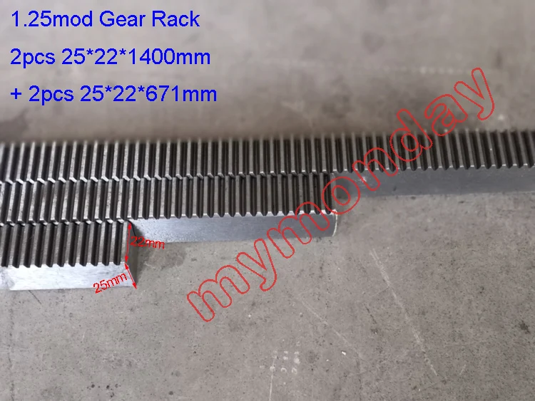 1.25 25-22 4pcs M
