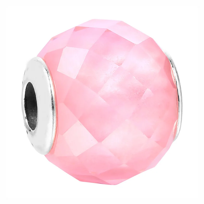 

Top Quality 925 Sterling Silver Bead Charm Synthetic With Sensitivity Beads Fit Pandora ESSENCE Bracelet Bangle Diy Jewelry