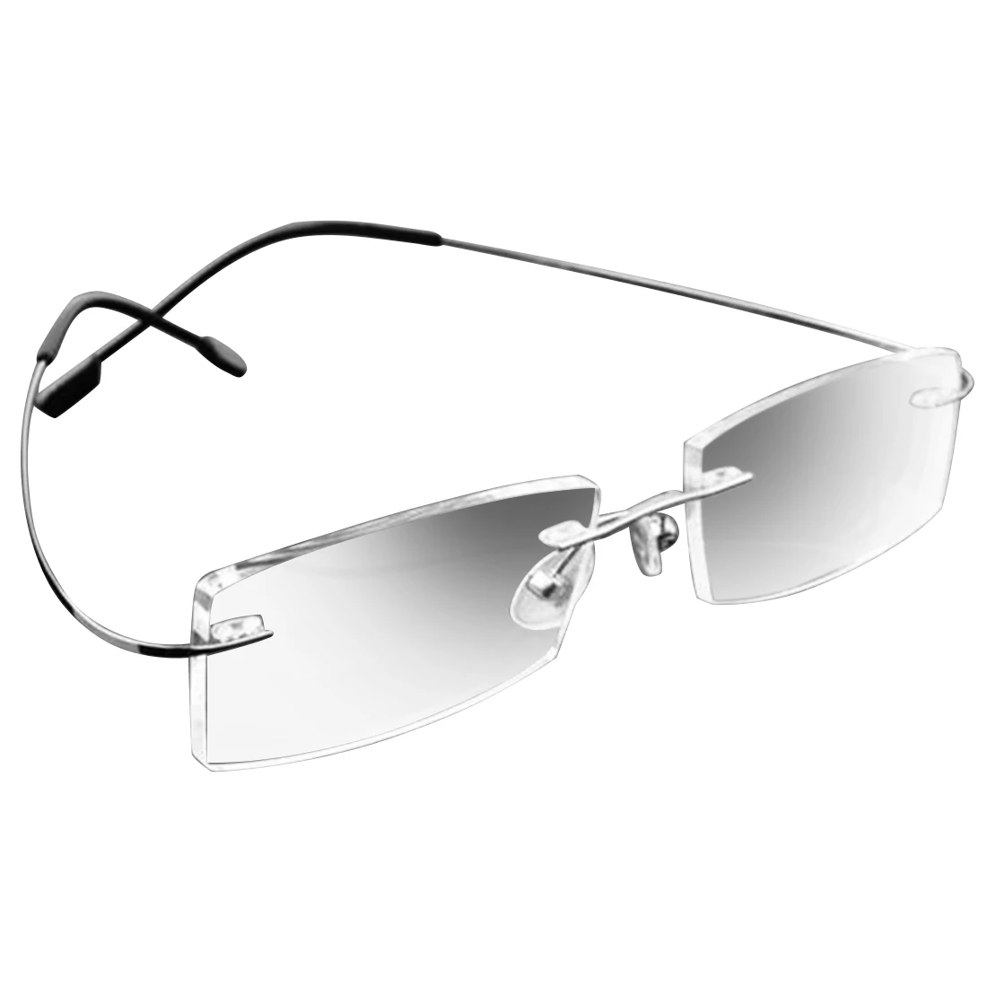 Новая титановая оправа для очков с эффектом памяти, очки по рецепту, оптические оправы для близорукости, горячие легкие ультралегкие очки без оправы - Цвет оправы: 7