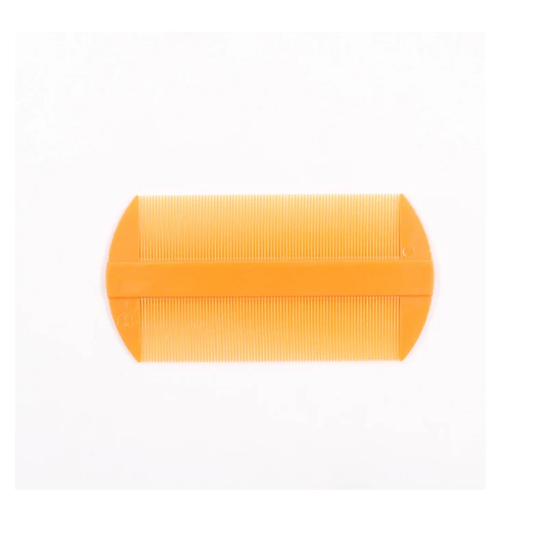 Pet pettine tromba gatto pettine pulci cane cani double sided denti del pettine pidocchi pettine di plastica morti resistente all'usura e durevole.