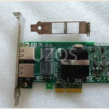 Демонтаж для Intel pro 1000pt двухпортовый pci-e Gigabit Серверная сетевая карта 9402PT 82571