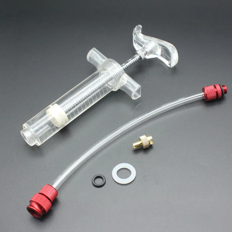 

Bike Tire Sealant Injector Tubeless Tyre Tire Cycling Kit Syringe Plastic New