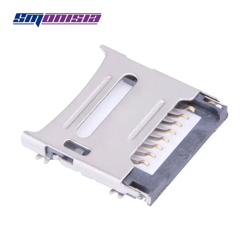 20pcs Short SD Card Slot Socket Simple Not self bounce SD Socket