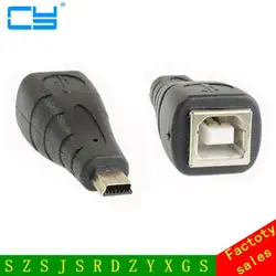 Mini-USB передачи принтер интерфейс USB B 5Pin Mini-USB Женский революция сканер сбоку адаптера порта