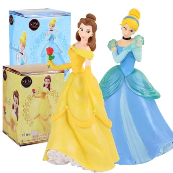

2 style Princess Cinderella / Beauty and the Beast Belle Super Premium Figure Collectible Model Toy Doll Gift