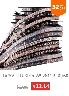 WS2811 Светодиодная лента 5 м 30/48/60 светодиодов/м, 10/16/20 шт. ws2811 ic/метр, DC12V белая/черная печатная плата, 2811 светодиодные полосы Адресуемая цифровая