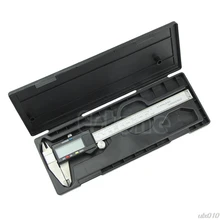 Buy online New Digital Vernier Caliper Electronic LCD Micrometer Guage 6 inch 150mm #S018Y# High Quality