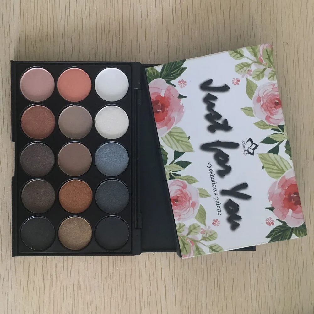Beste Aurelife Nieuwe matte shimmer 12 color heateye schaduw aarde kleur make up lasting make eyeshadow Palette Matte Shimmer Eye shado
