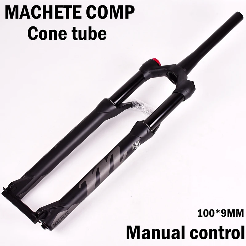 Велосипедная вилка Manitou Machete COMP, велосипедная подвеска, горный велосипед MTB, воздушная вилка 27,5 дюймов, 29er, ручной пульт дистанционного управления, 100*9 мм