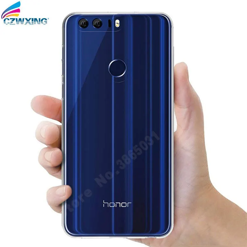 Huawei Honor 8 FRD-L19 FRD-L09 FRD-AL10 силиконовый прозрачный футляр из ТПУ чехол для телефона для huawei Honor8 FRD L19 L09 AL10 задняя крышка