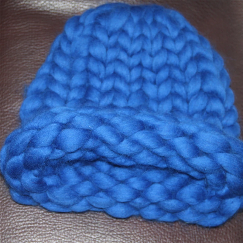 Шерсть модные красивые фетровая шляпка Мини Ассорти ручной работы шерстяная пряжа для вязания шапки для DIY