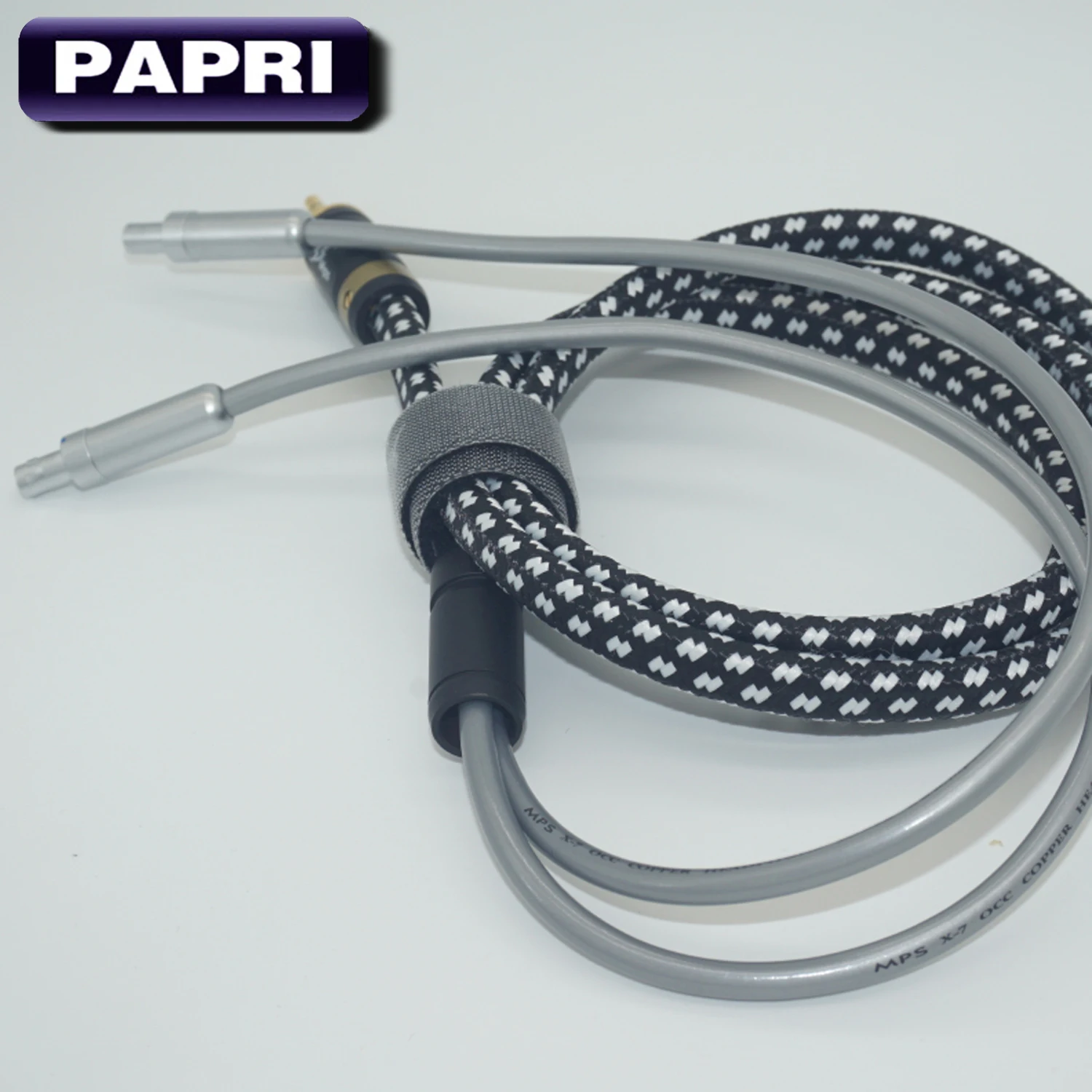 PAPRI MPS X 7800 Upgrade Headphone Cable 5N OCC Audio 3 5mm To AUX Wire For HD800 Earphone Headset Cables