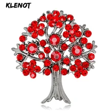 Рождественская елка, брошь для женщин, стразы, растение, полная заколки кристаллы и броши, металлическое Дерево жизни, брошь, рождественское ювелирное изделие, подарок