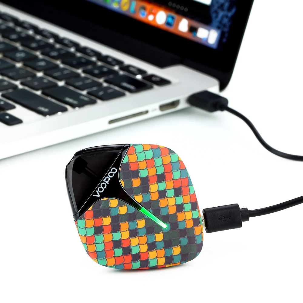 Оригинальный набор VOOPOO FINIC Fish Pod вейп с аккумулятором 350 мА · ч емкостью 1 7 мл чипом