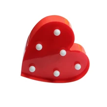 Романтический Сердце 3D Светодиодная лампа ночник домашние Спальня украшение партии Детские Рождественский подарок красный розовый сердце для влюбленных друг