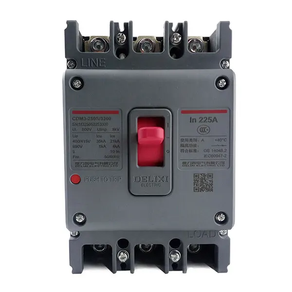 

DELIXI CDM3 225A Air switch, circuit breaker