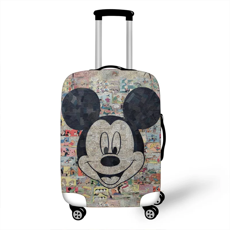 R Luggage Protective Cover Case For Elastic 18-32 Inch Suitcase Protective Cover Cases Covers Xl Travel Accessories Mickey Minnie - Цвет: R