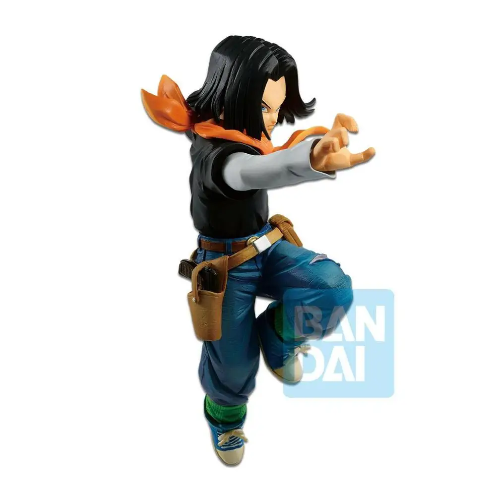 Японское аниме "DRAGON BALL Z" Banpresto ANDROID Битва с драконом мяч FIGHTERZ Коллекция фигурка-ANDROID 17