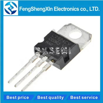 

10pcs/lot New L7924 L7924CV TO-220 KA7924 LM7924 24V NEGATIVE VOLTAGE REGULATORS