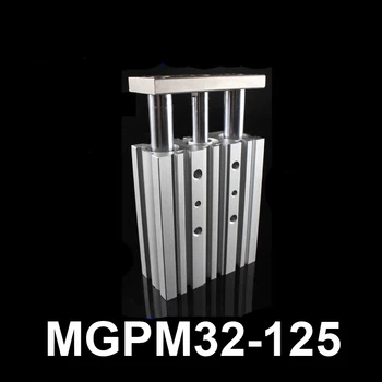 

MGPM32-125 Bore 32mm Stroke 125mm Compact Guide Air Cylinder Double acting MGP PNEUMATIC Three rod SLIDE TABLE CYLINDER ACTUATOR