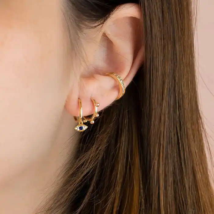 2019 Новое поступление, милые серьги-висюльки с золотым наполнением, миниатюрные Изящные милые женские серьги-пирсинг