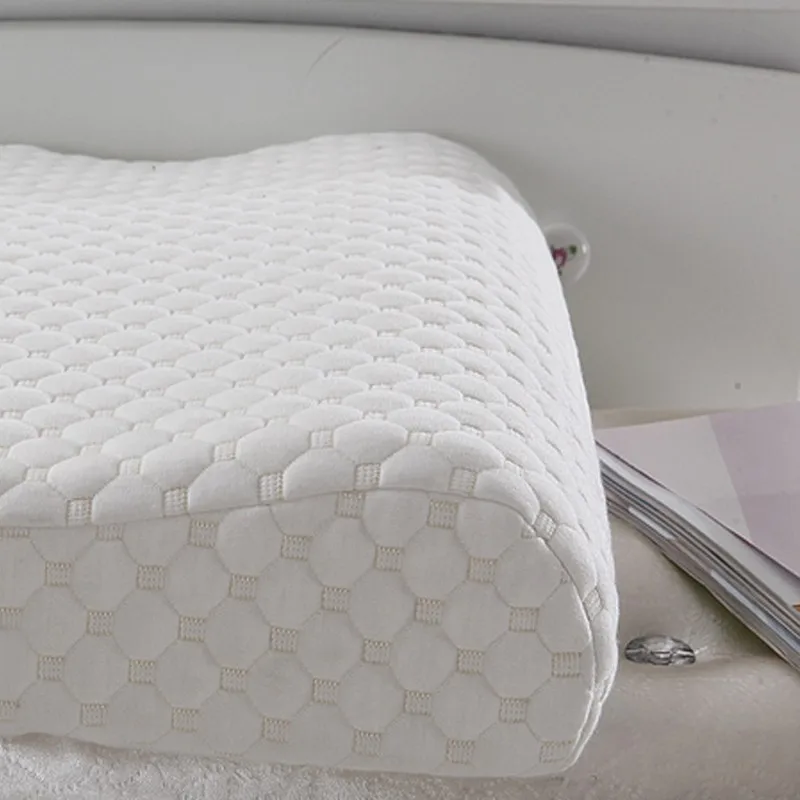 Подушка с эффектом памяти, постельные принадлежности, подушка для шейного отдела, Ортопедическая подушка для шеи, волокно, медленный отскок, домашний текстиль, подушка для дома и сада