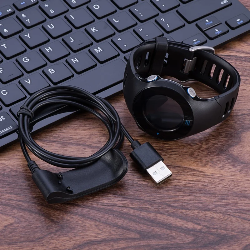USB Charging Cable Dock Charger For Garmin Forerunner 610 GPS Smart