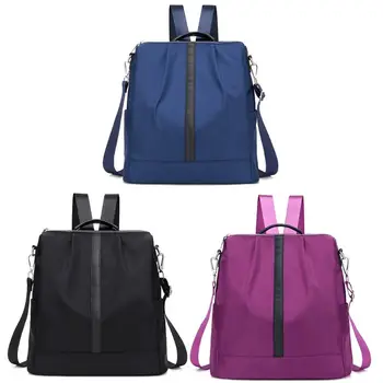 

Fashion Waterproof Nylon Women Backpack Shoulder Bag Travel Rucksack Daypack Schoolbag for Teenagers Birthday Gifts Supplies