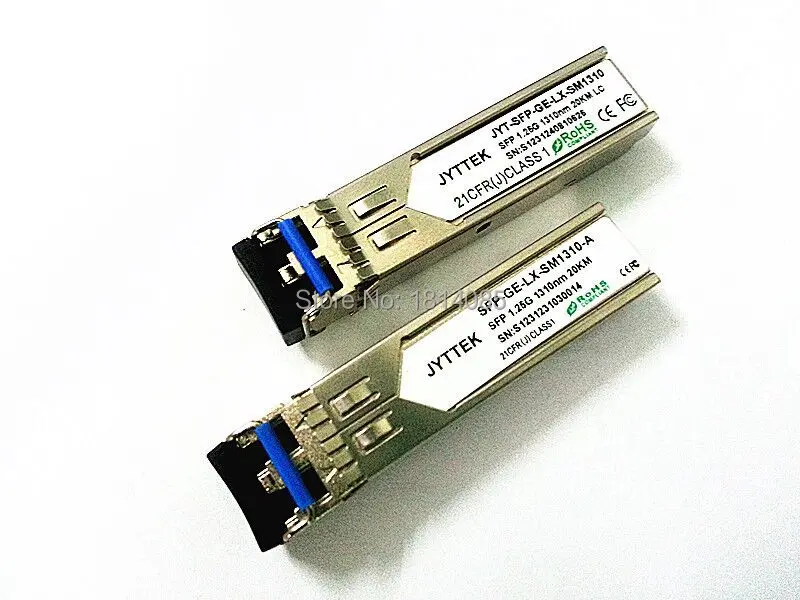 Горячая продажа 2 шт/лот1.25g SFP модуль волоконно оптический SM Дуплекс Fiber1310nm 20 км LC